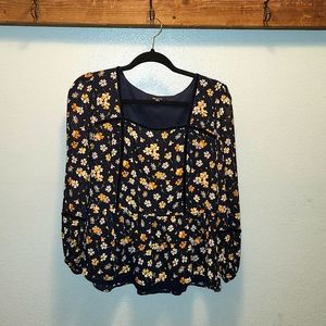 Madewell blouse size medium